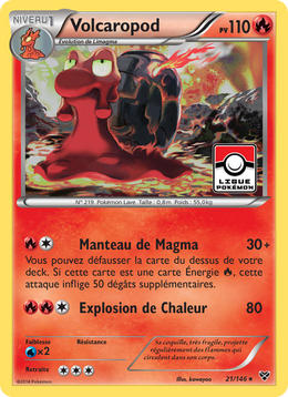 Volcaropod 21/146 — Pokémon XY (XY)