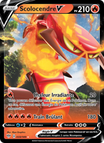 Scolocendre V 33/201 Pokémon Ténèbres Embrasées