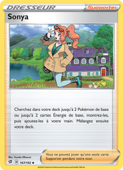 Sonya 167/209 Pokémon Clash des Rebelles