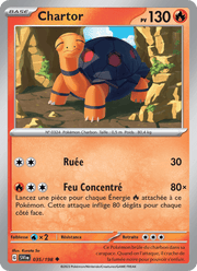 Chartor 035/258 Pokémon Écarlate et Violet (EV01)