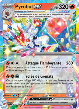 Pyrobut-ex - Cinderace ex - Couronne Stellaire 028
