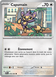Capumain 078/130 Pokémon Flammes Fantasmagoriques (ME02)