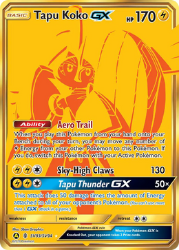 Tokorico-GX SV93/94 — Pokémon Destinées Occultes Coffre Étincelant (SMA)