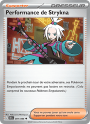 Performance de Strykna 081/122 Pokémon Chaos Ascendant (ME04)