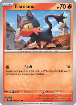 Flamiaou 032/218 Pokémon Forces Temporelles (EV05)