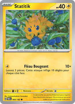 Statitik 064/266 Pokémon Faille Paradoxe (EV04)