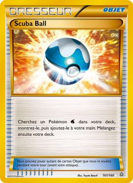 Scuba Ball 161/164 — Pokémon Primo-Choc (PRC)