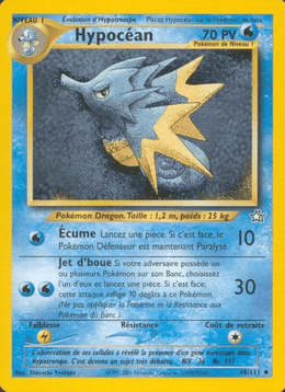 Hypocéan 48/111 Pokémon Neo Genesis (N1)