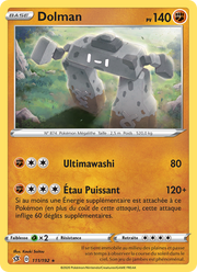 Dolman 111/209 Pokémon Clash des Rebelles