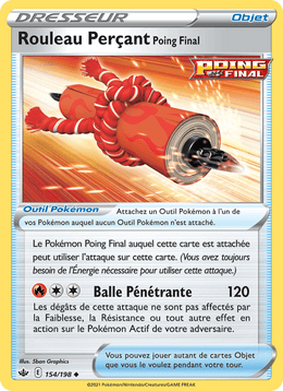 Rouleau Perçant Poing Final 154/233 Pokémon Règne de Glace (CRE)