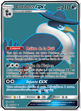 Corboss GX 202/234 — Pokémon Alliance Infaillible (UNB)