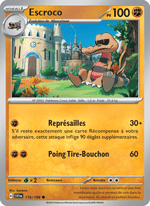 Escroco 116/258 Pokémon Écarlate et Violet (EV01)