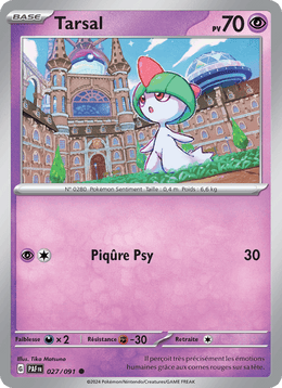Tarsal 027/245 Pokémon Destinées de Paldea (EV4.5)