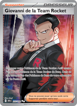 Giovanni de la Team Rocket - Team Rocket's Giovanni - Rivalités Destinées 225