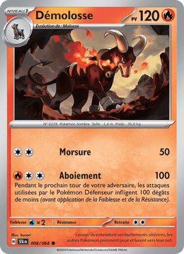 Démolosse 008/99 Pokémon Fable Nébuleuse (EV6.5)