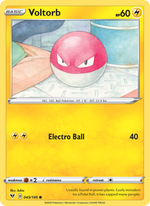 Voltorbe 45/203 Pokémon Voltage Éclatant