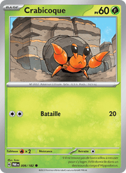 Crabicoque 006/266 Pokémon Faille Paradoxe (EV04)