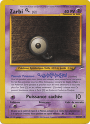 Zarbi Q 59/113 Pokémon Neo Destiny (N4)