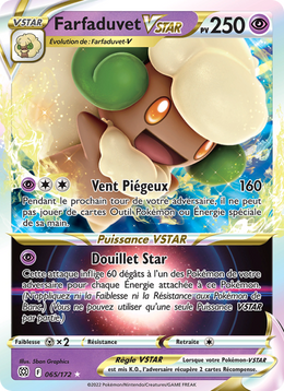 Farfaduvet VSTAR 065/216 Pokémon Stars Étincelantes