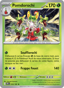 Pomdorochi 018/244 Pokémon Rivalités Destinées (EV10)