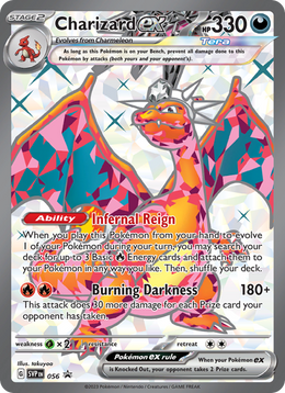Dracaufeu-ex 056/PROMO — Pokémon Promo Écarlate et Violet (SVP)