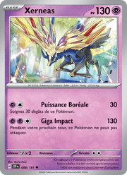 Xerneas 088/252 Pokémon Étincelles Déferlantes (EV08)