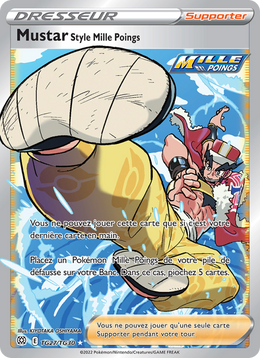 Mustar Style Mille Poings TG27/216 Pokémon Stars Étincelantes