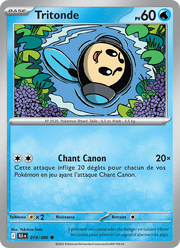 Tritonde 019/172 Pokémon Foudre Noire (BLK)