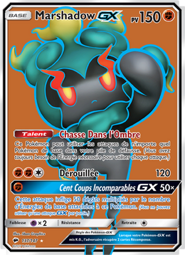 Marshadow GX 137/169 — Pokémon Ombres Ardentes (BUS)