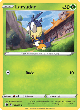 Larvadar 17/183 Pokémon Styles de combat (BST)