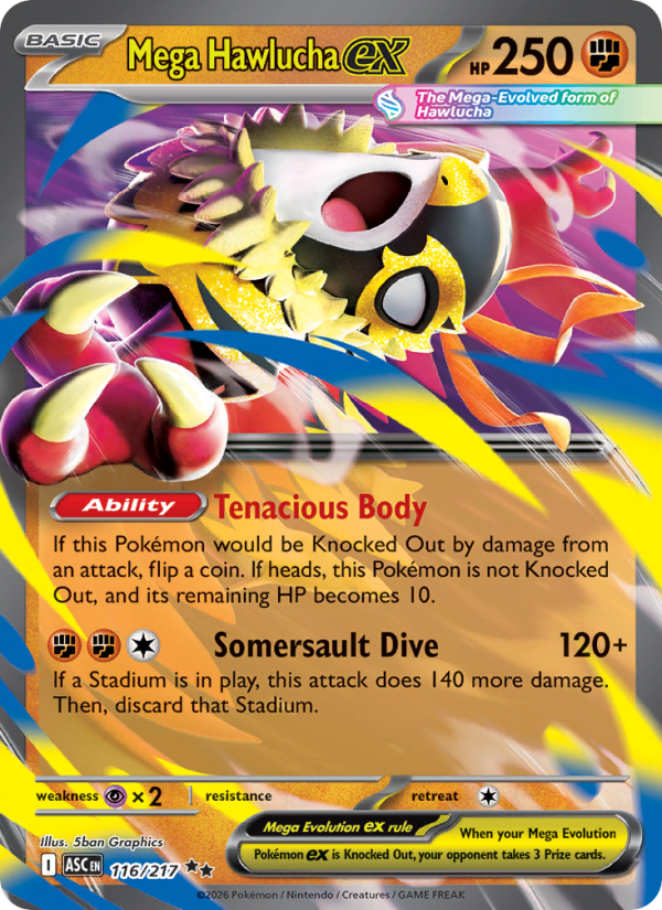 Méga-Brutalibré-ex 116/295 — Pokémon Héros Transcendants (ME2.5)