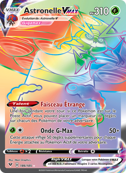 Astronelle VMAX 186/203 Pokémon Voltage Éclatant
