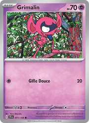 Grimalin 071/190 Pokémon Aventures Ensemble (EV09)