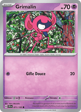 Grimalin 071/190 Pokémon Aventures Ensemble (EV09)