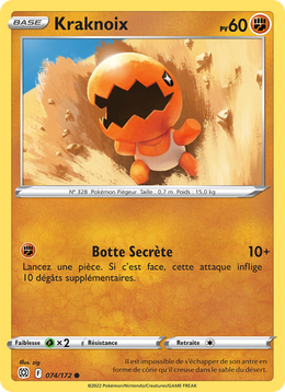 Kraknoix 074/216 Pokémon Stars Étincelantes