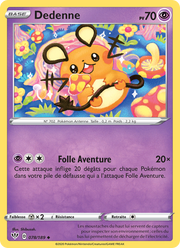 Dedenne 78/201 Pokémon Ténèbres Embrasées