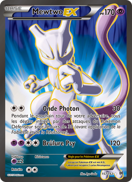 Mewtwo EX 157/165 — Pokémon Impulsion Turbo (BKT)