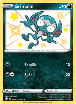 Grimalin SV083/195 — Pokémon Destinées Radieuses (SHF)