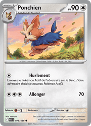 Ponchien 075/173 Pokémon Flamme Blanche (WHT)
