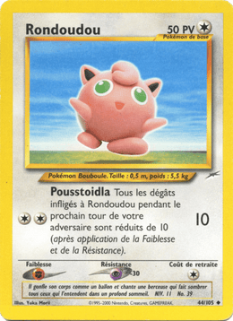Rondoudou 44/113 Pokémon Neo Destiny (N4)
