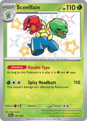 Scovilain 107/245 — Pokémon Destinées de Paldea (EV4.5)