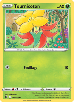 Tournicoton 14/73 Pokémon Destinées Radieuses (SHF)