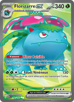 Florizarre-ex - Venusaur ex - 151 182