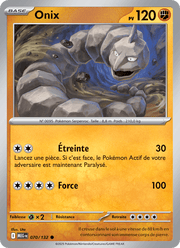 Onix 070/188 Pokémon Méga-Évolution (ME01)