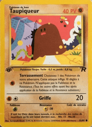 Taupiqueur 52/83 Pokémon Team Rocket (RO)