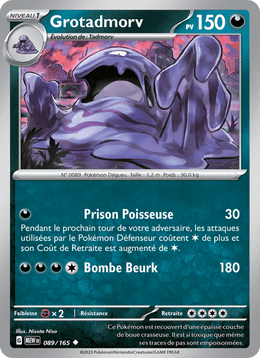 Grotadmorv 089/207 Pokémon 151 (MEW)