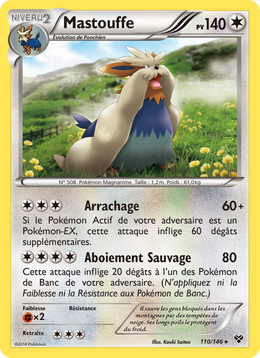 Mastouffe 110/146 — Pokémon XY (XY)