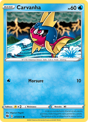Carvanha 11/80 Pokémon La Voie du Maître