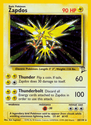 Zapdos 20/130 Pokémon Base Set 2 (B2)