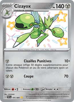 Cizayox - Scizor - Destinées de Paldea 191